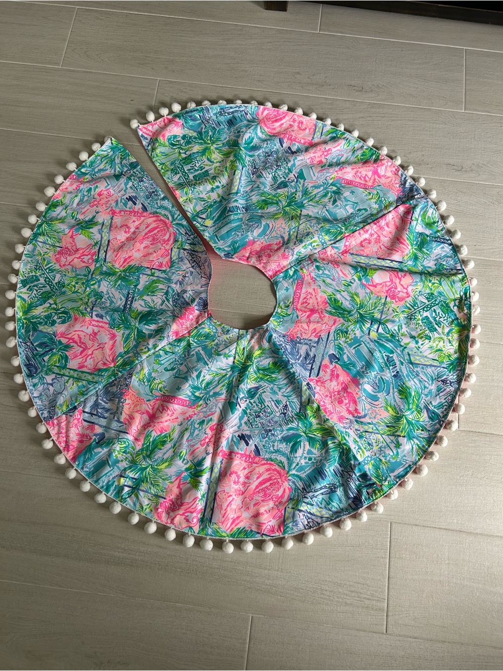 Lilly Pulitzer Christmas Tree Skirt
